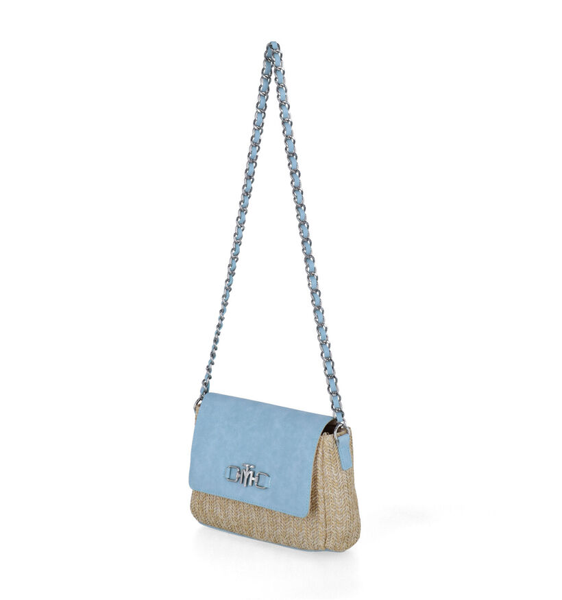 Marco Tozzi Sac porté croisé en Bleu en simili cuir (306500)