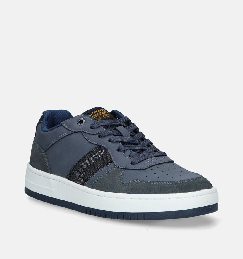 G-Star Brend Lea Chaussures à lacets en Bleu pour hommes (336927) - pour semelles orthopédiques