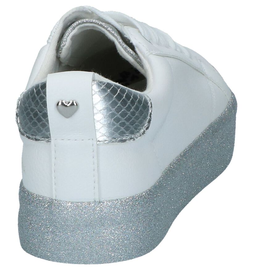 Witte Sneakers Youh! in kunstleer (239196)