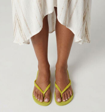 Havaianas Nu-pieds Jaune/Marron/Or rose/Vert