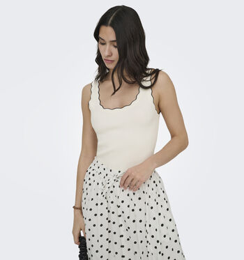 JDY Topjes Wit/Geel/Roze