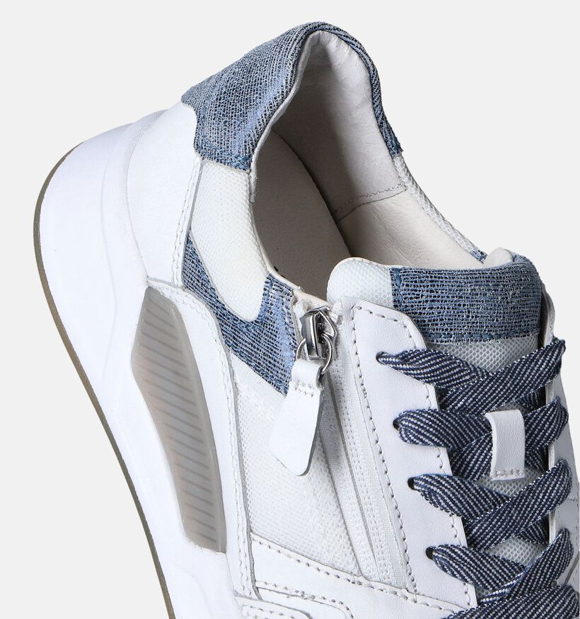 Gabor Rollingsoft Witte Veterschoenen voor dames (352066) - geschikt voor steunzolen