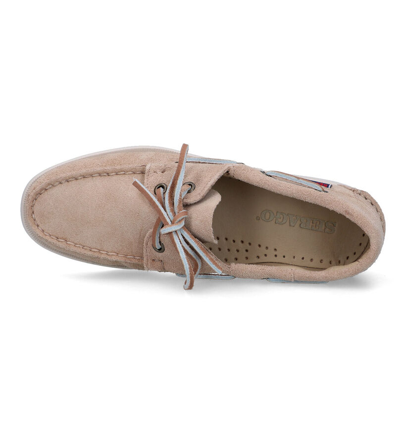 Sebago Dockside Beige Bootschoenen voor dames (324096)