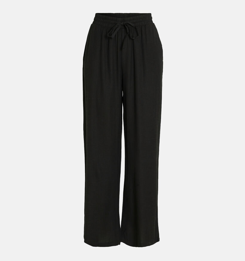 Vila Pricil Pantalon large en Noir pour femmes (351747)