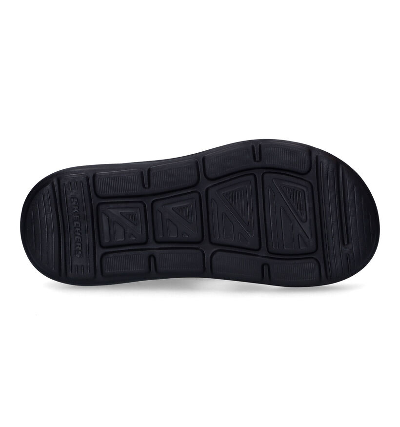 Skechers Relaxed Fit Sargo Point Vista Bruine Teenslippers in stof (306028)