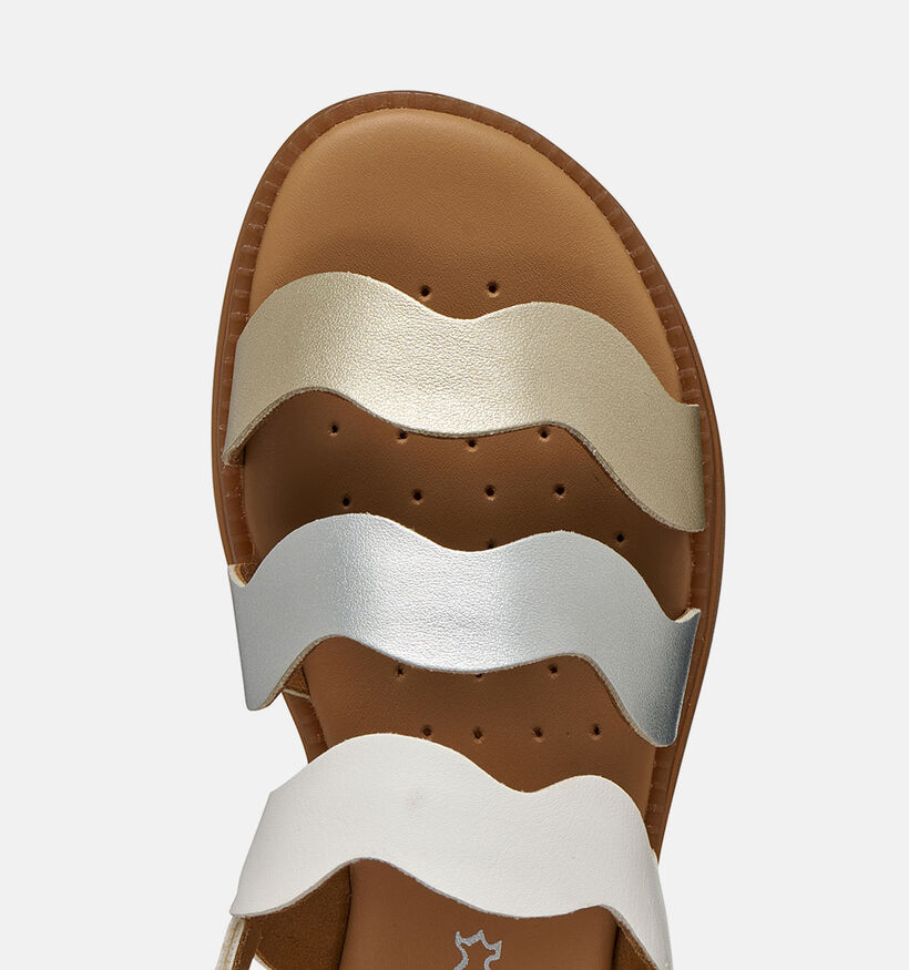 Geox Karly Sandales en Blanc pour filles (370122)