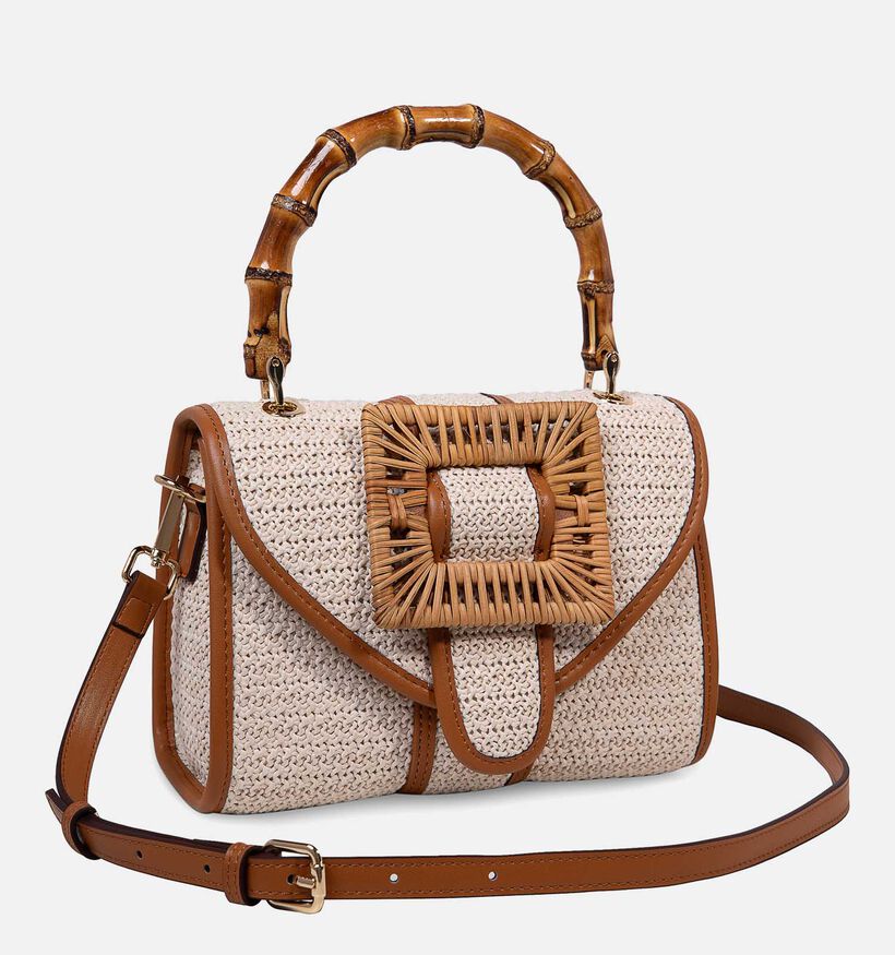 Laurent David Sacs à main en Beige-Cognac pour femmes (358029)