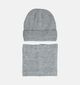 Little David Ensemble d'hiver en Gris (Bonnet et &Eacute;charpe) pour gar&ccedil;ons (382972)