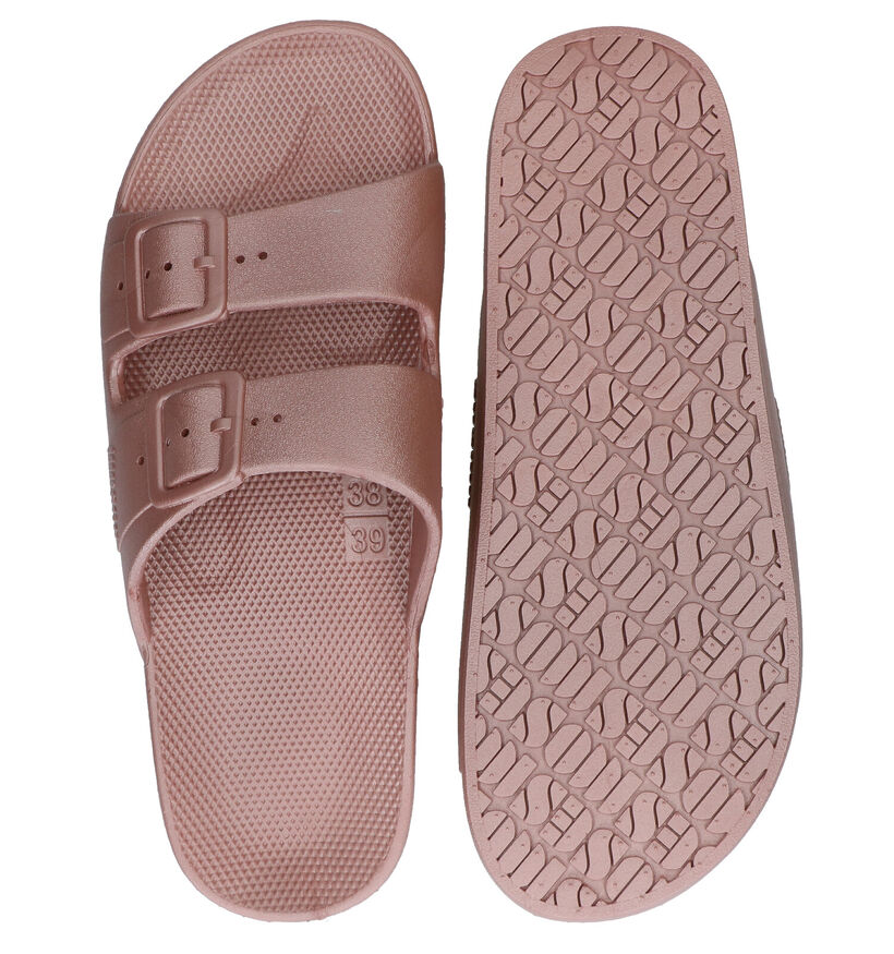 Freedom Moses Roze Slippers in kunststof (288375)