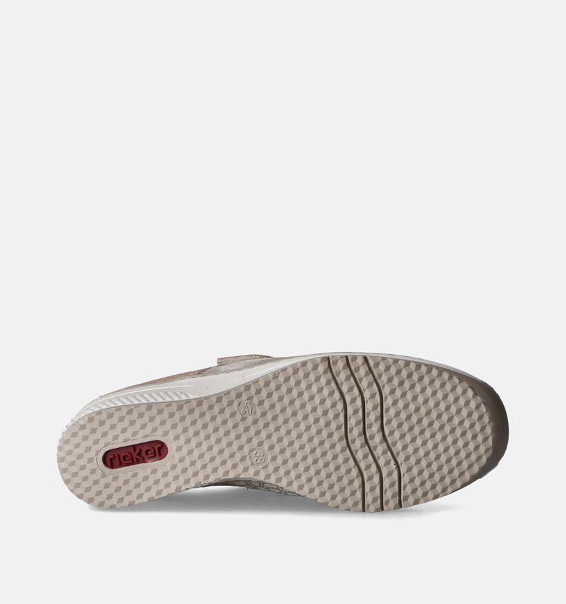 Rieker Bruine Velcroschoenen voor dames (351235)