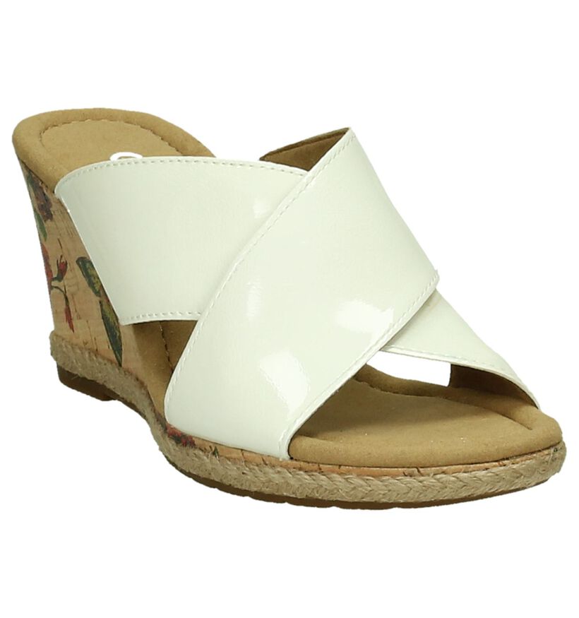Gabor Comfort Witte Slippers , , pdp