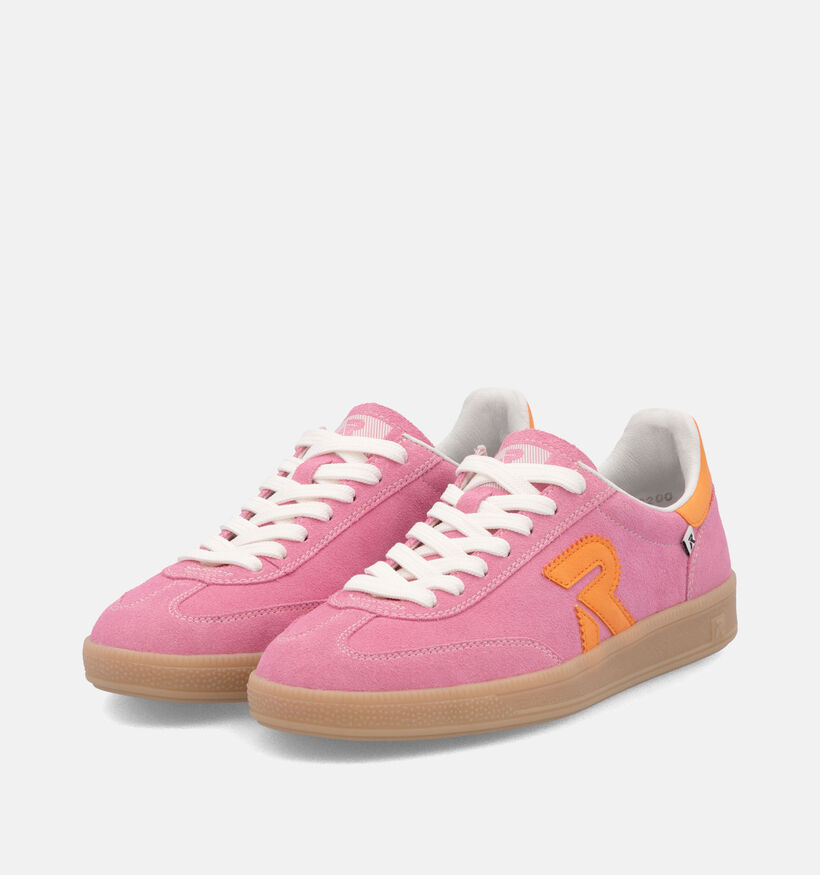 Rieker R-Evolution Baskets en Rose pour femmes (354976) - pour semelles orthopédiques