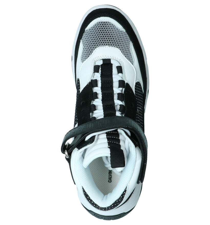 Calvin Klein Missie Zwarte Sneakers in stof (255684)