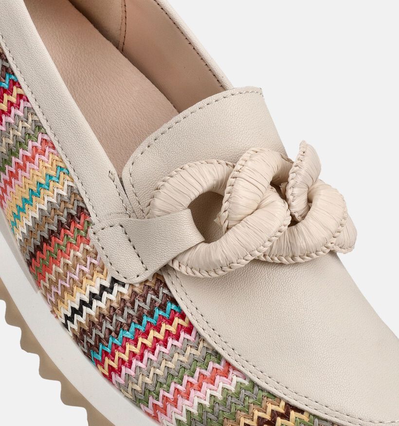 Gabor Best Fitting Beige Mocassins voor dames (371154) - geschikt voor steunzolen