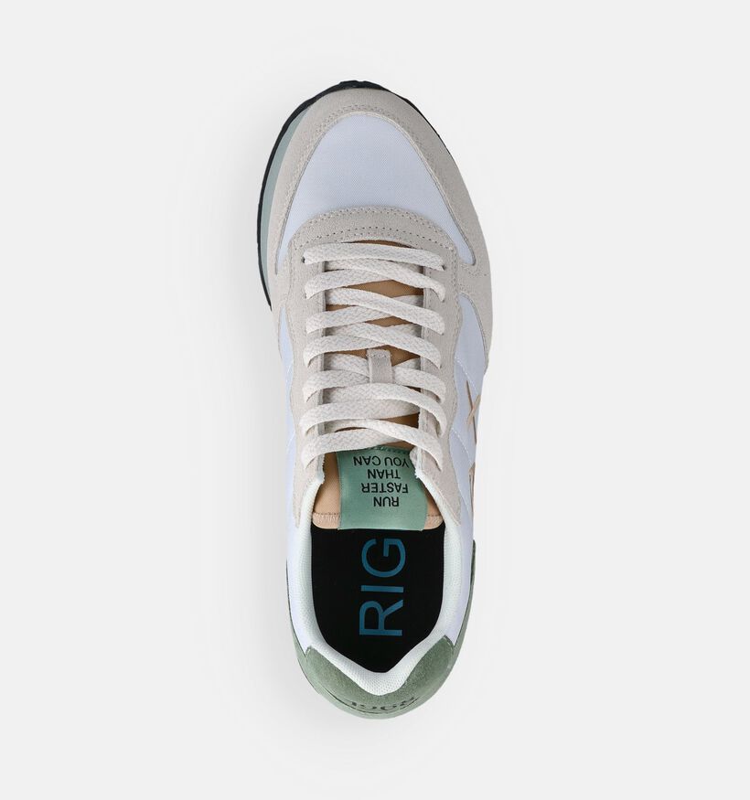 Sun68 Tom Witte Lage Sneakers voor heren (368808) - geschikt voor steunzolen