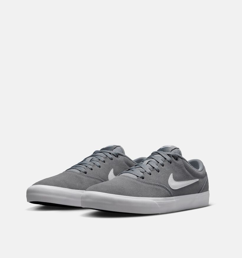 Nike Charge Suede Grijze Sneakers voor jongens, heren (350481) - geschikt voor steunzolen