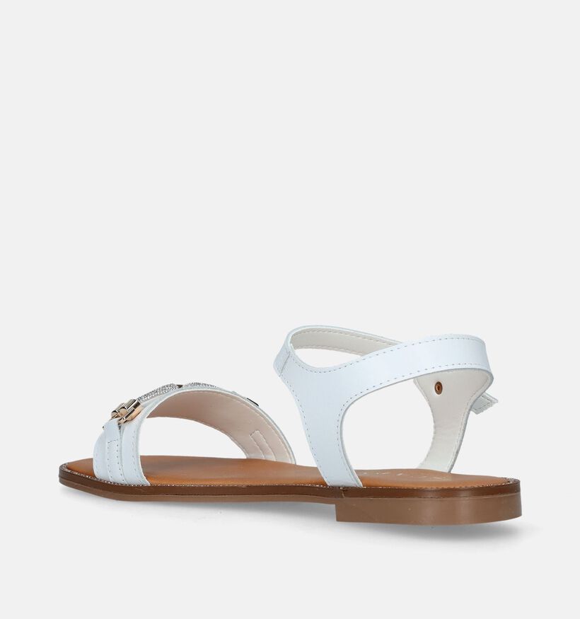 Scapa Cognac Platte sandalen voor dames (338570)