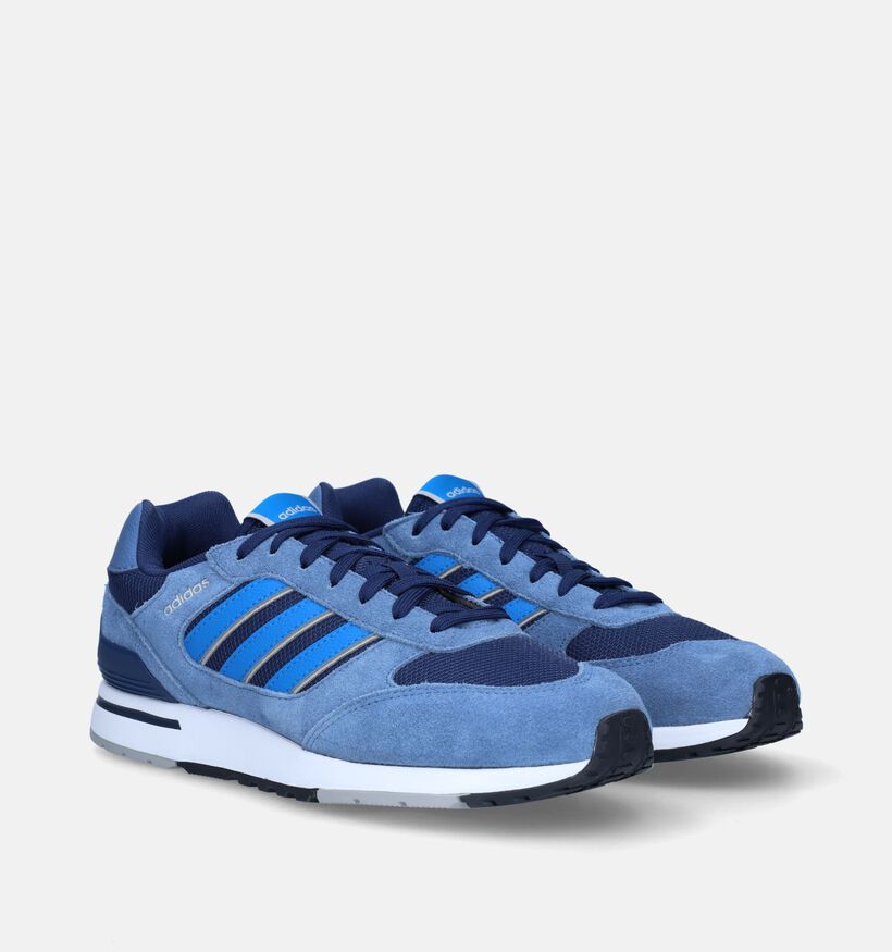 adidas Run 80's Baskets en Bleu pour hommes (329388)