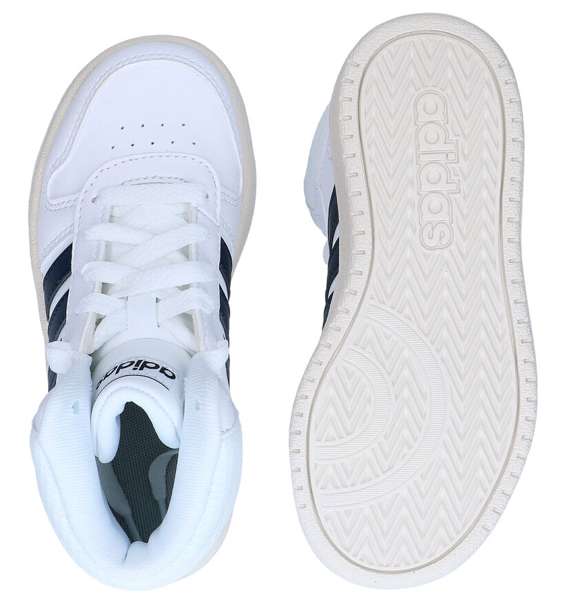 adidas Hoops Zwarte Sneakers voor jongens (299867)