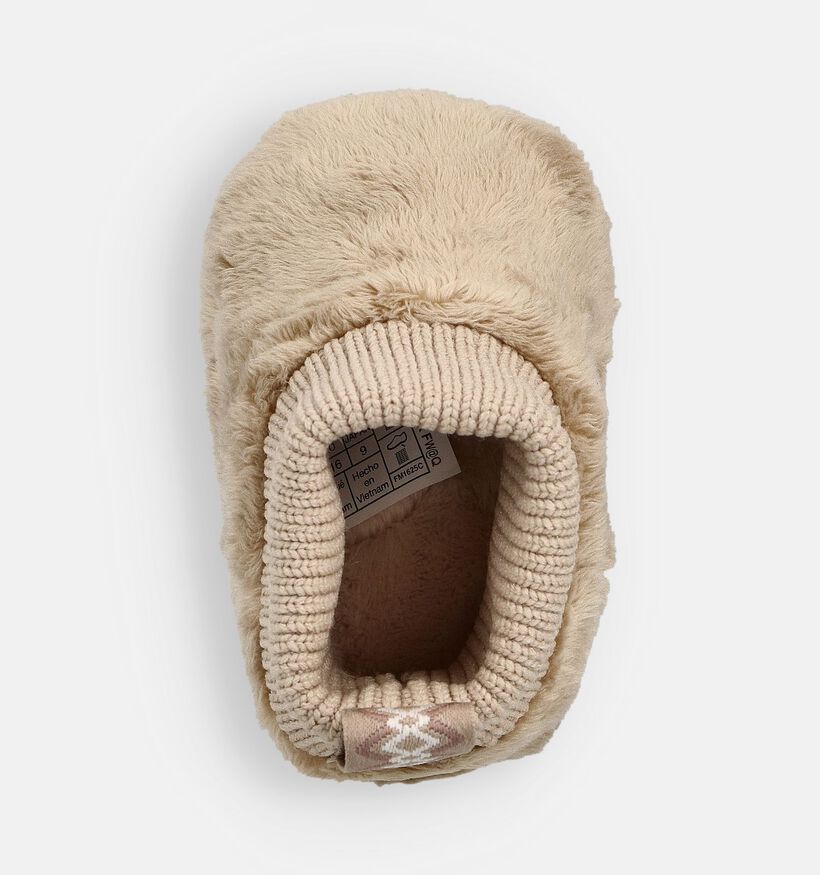 UGG Nesti Beige Babypantoffels voor jongens (372319)