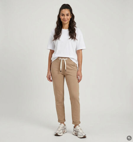 Elbsand Pantalons Marron/Bleu
