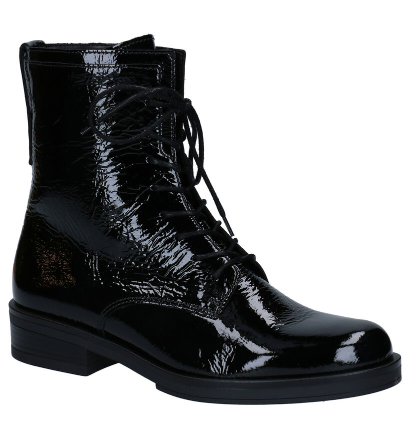 Gabor Best Fitting Bottillons en Noir en cuir (282396)