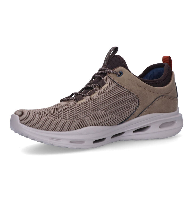 Skechers Arch Fit Orvan Percer Kaki Slip-on Sneakers voor heren (341853) - geschikt voor steunzolen