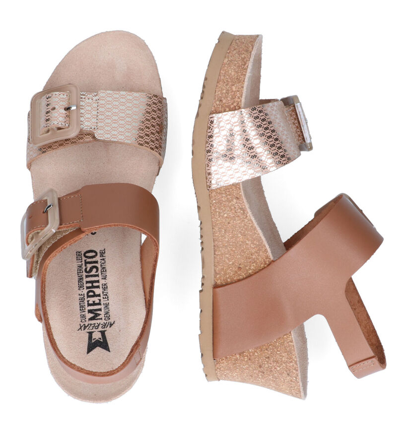 Mephisto Lissia Sandales en Beige en nubuck (306881)