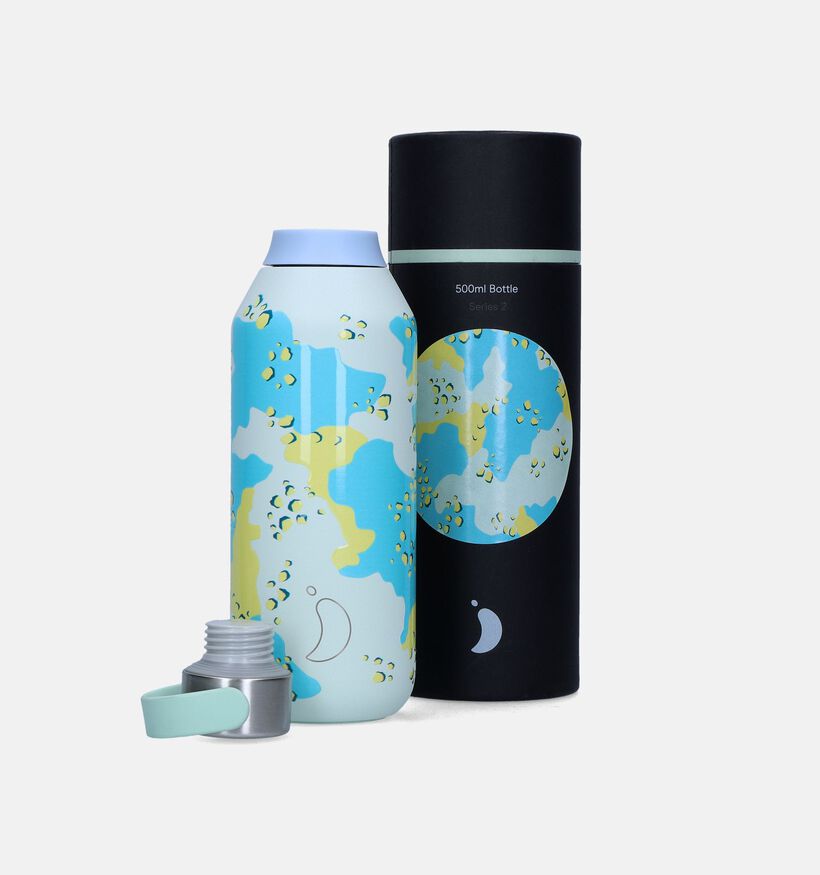 Chilly's Series 2 Studio Blauwe Drinkfles 500 ml voor meisjes, dames (343558)