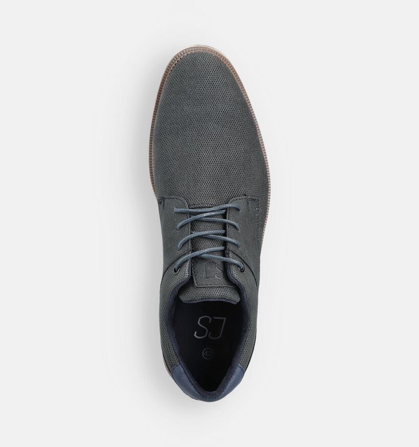 SJ Chaussures classiques en Bleu pour hommes (364866)