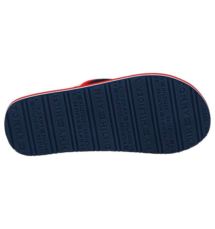 Rode Slippers Tommy Hilfiger in stof (239568)