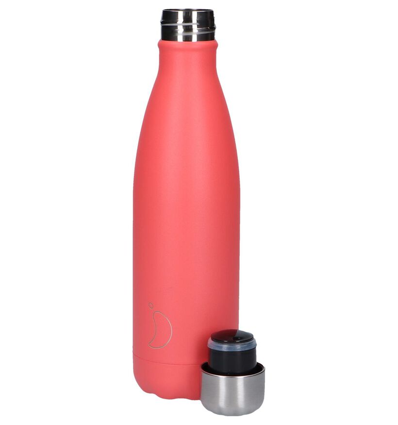 Chilly's Pastel Coral Gourde 500 ml pour femmes, filles (253372)