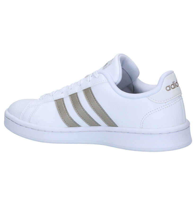 adidas Grand Court Witte Sneakers voor dames (301985) - geschikt voor steunzolen
