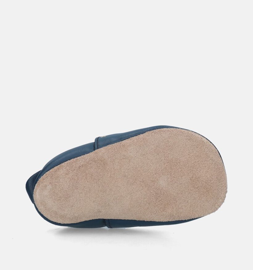 Bobux Classic Chaussons pour bébé en Bleu pour garçons, filles (294776)