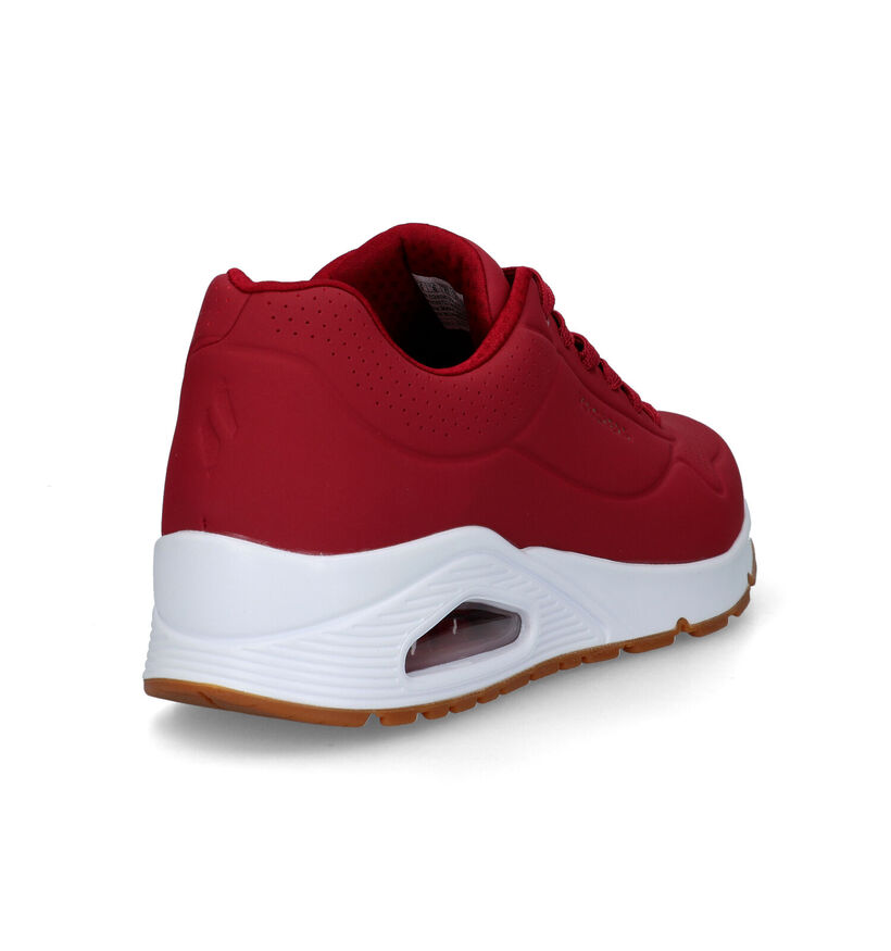 Skechers Uno Stand On Air Baskets en Noir pour hommes (350318) - pour semelles orthopédiques