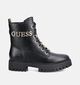 Guess Ficki Boots &agrave; lacets en Noir pour femmes (379514)