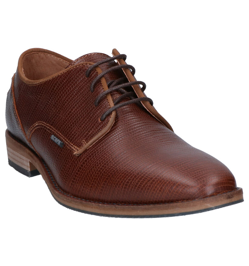 Scapa Chaussures habillées en Cognac en cuir (259106)