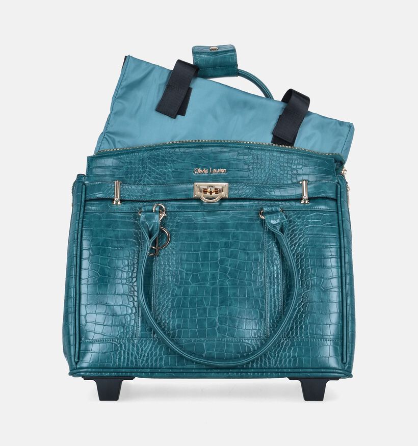 Olivia Lauren Billie Sac ordinateur en Vert pour femmes (378533)