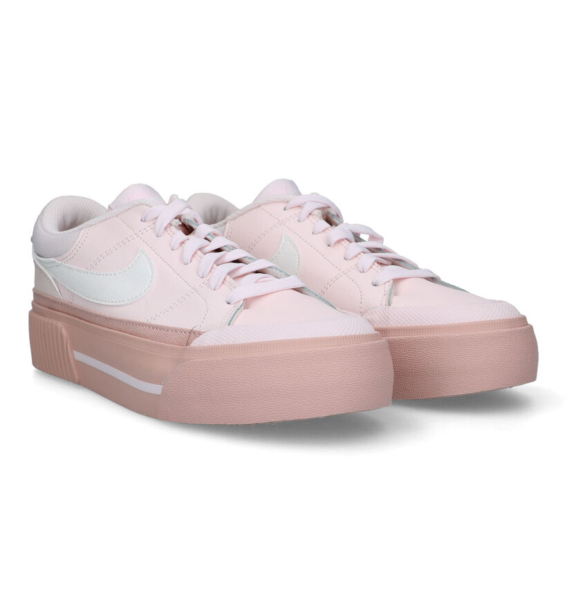 Nike Court Legacy Lift Baskets en Rose pour femmes (319220)