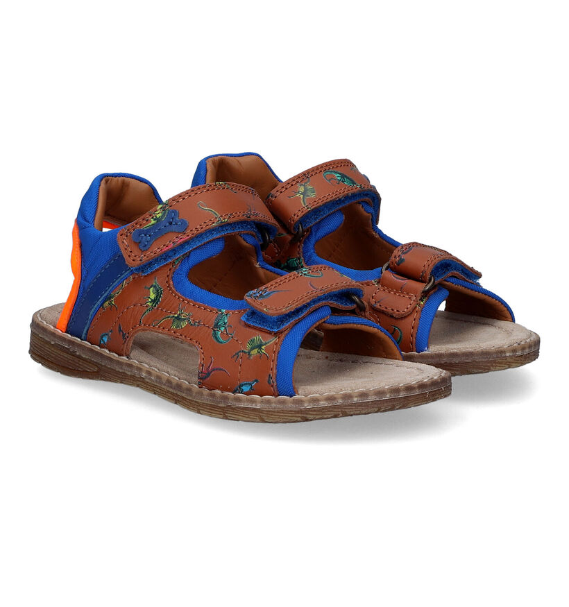 STONES and BONES Diner Cognac Sandalen voor jongens (303450)