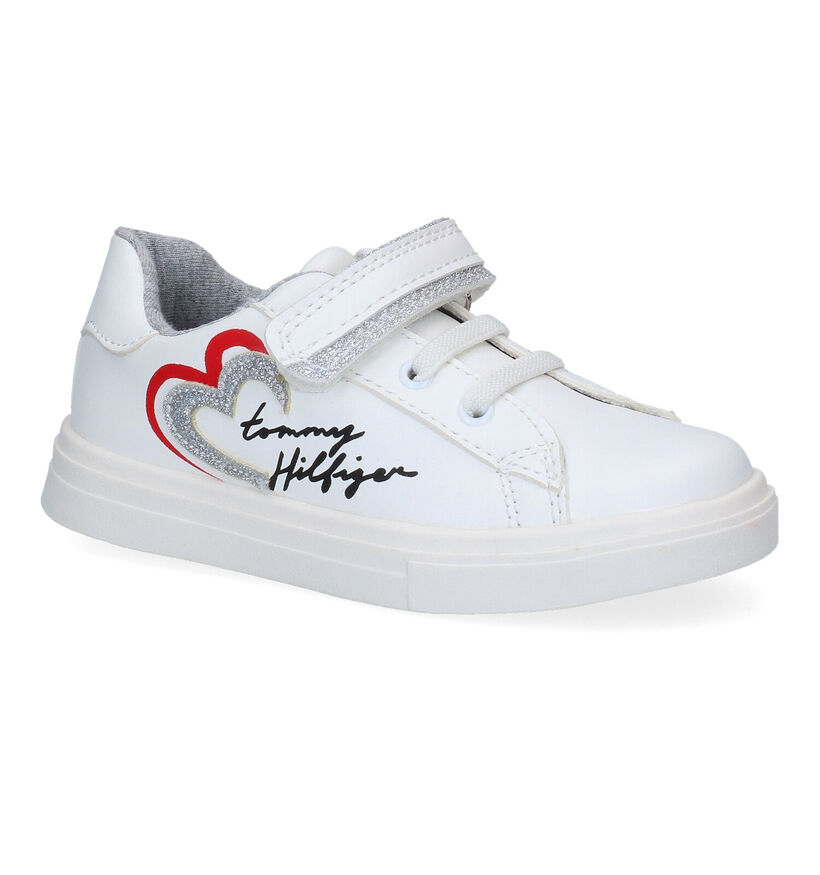 Tommy Hilfiger Slip-ons en Blanc pour filles (303901)