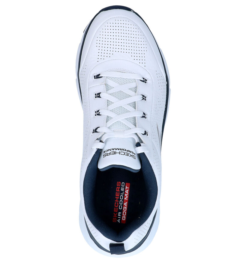 Skechers Baskets basses en Blanc en simili cuir (272840)