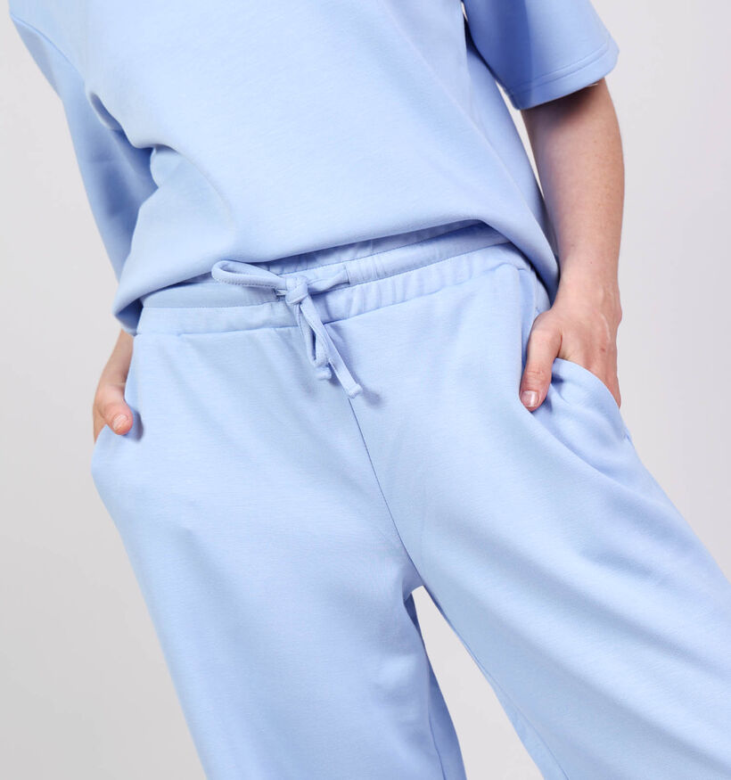 Desires Osanna Mid Waisted Pantalon en Bleu pour femmes (370641)