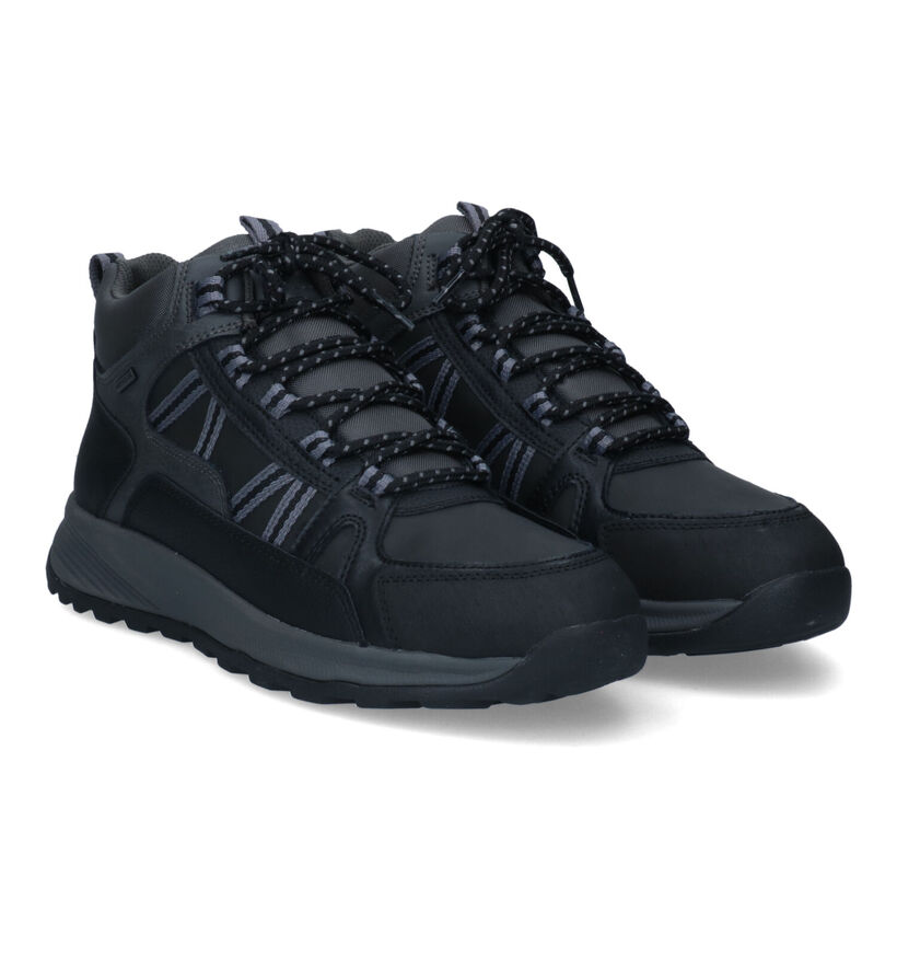 Geox Terrestre Chaussures de randonnée en Bleu en simili cuir (313677)