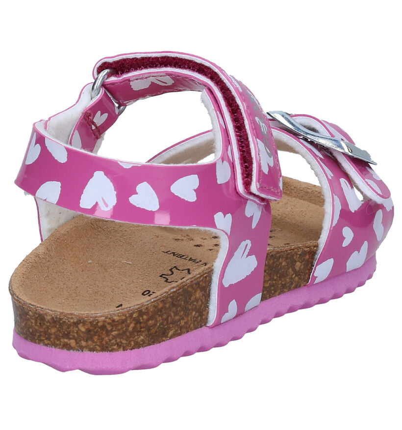 Geox Chalki Sandales en Rose en simili cuir (286953)