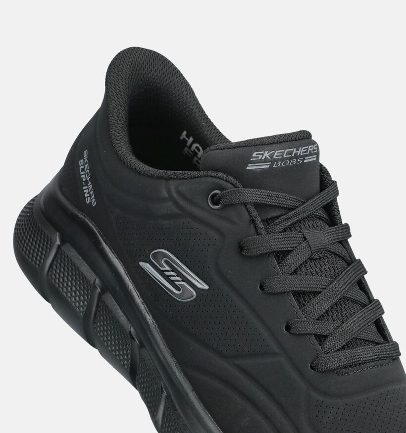 Skechers Bobs Sport Slip-ins en Noir pour hommes (375660)