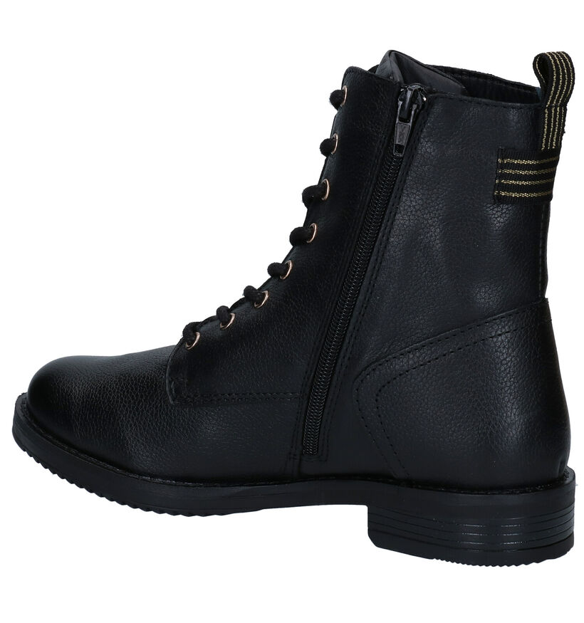 Poelman Conan Zwarte Boots in leer (291392)