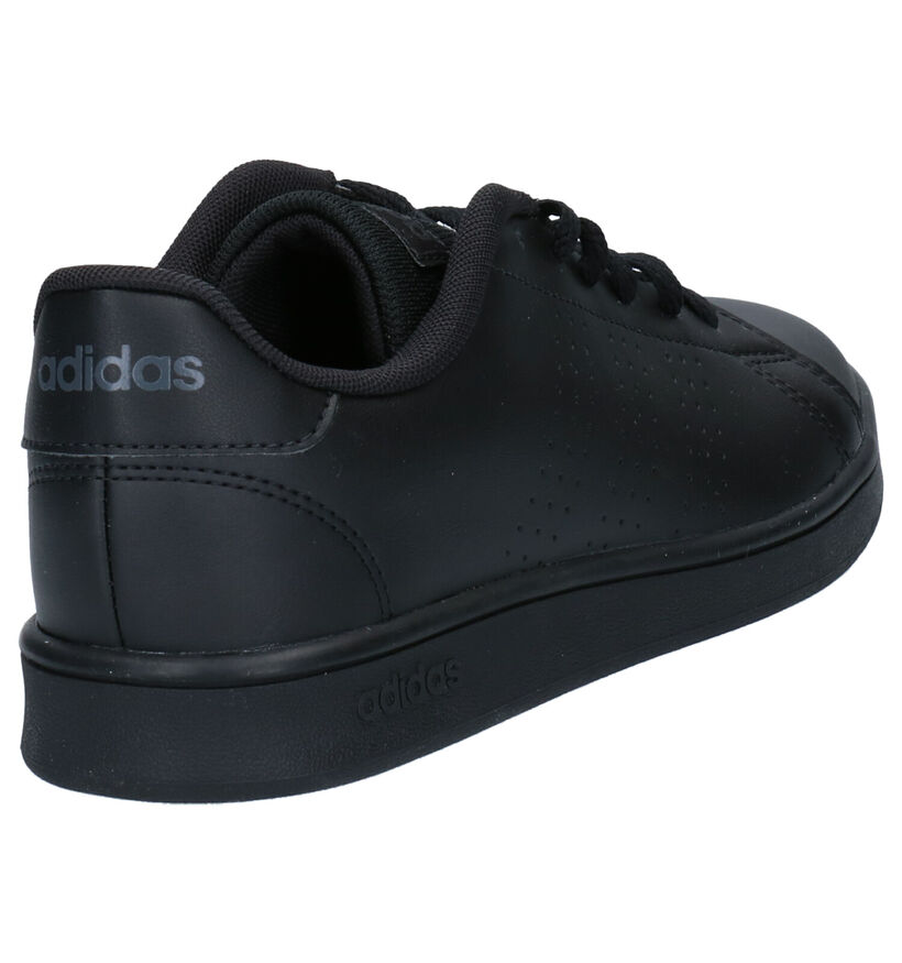adidas Adventage K Witte Sneakers voor jongens, meisjes (334812)