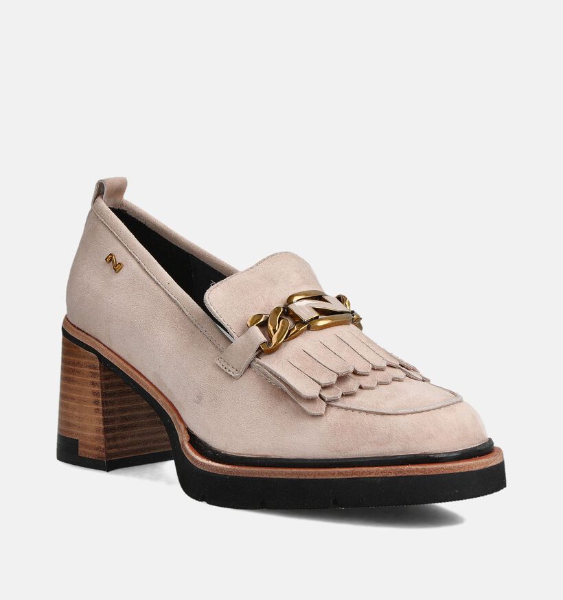 Nathan-Baume Escarpins montants en Beige pour femmes (363627)