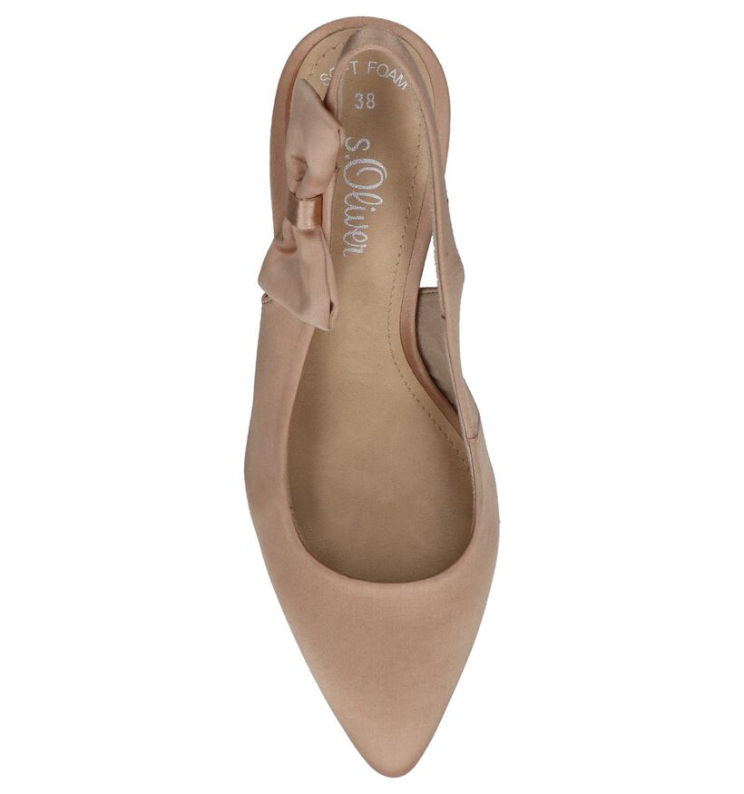 S. Oliver Licht Roze Pumps in stof (214419)